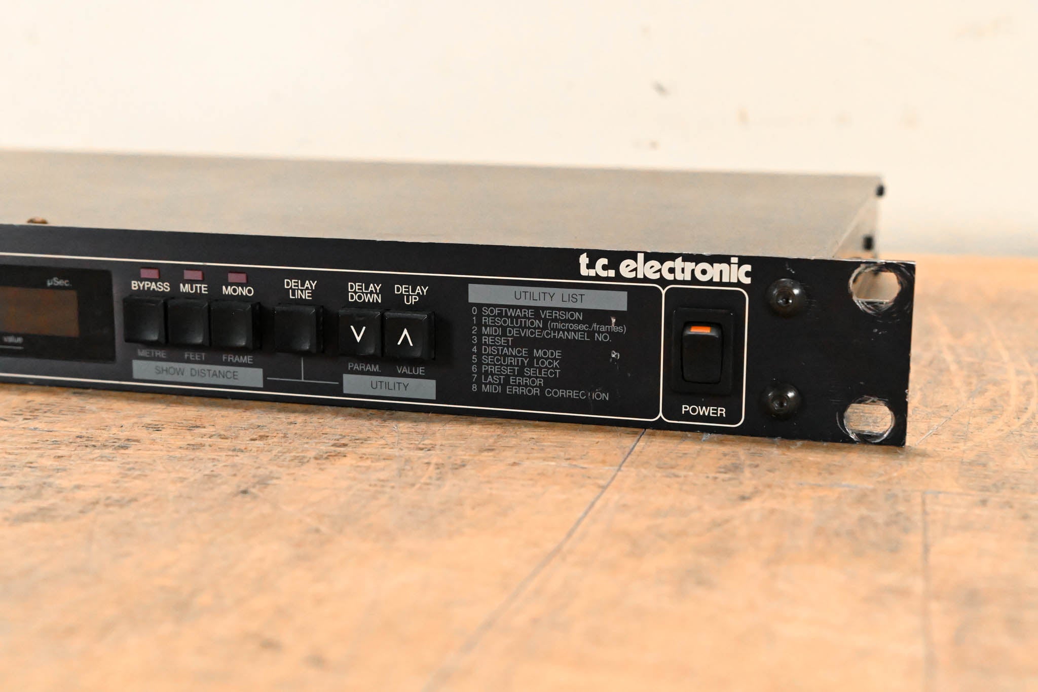 TC Electronic TC 1280 Stereo Digital Audio Delay