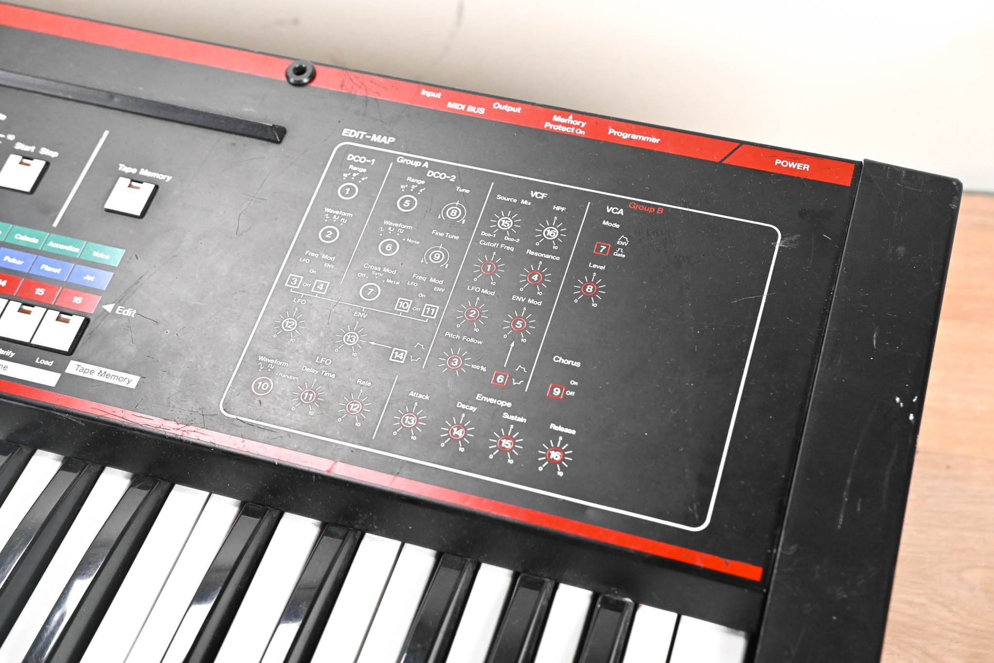 Roland JX-3P 61-Key Programmable Preset Polyphonic Synthesizer