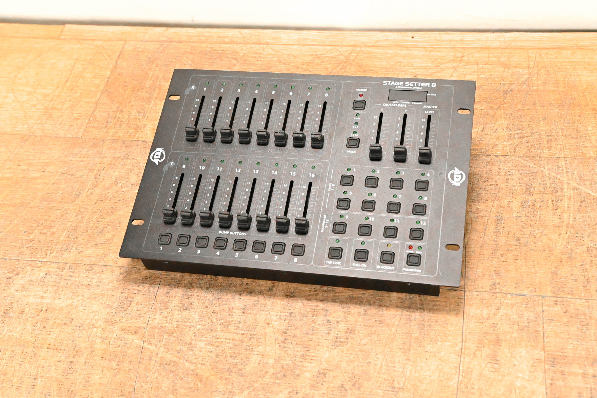ADJ Stage Setter 8 16-Channel DMX Controller (NO POWER SUPPLY)