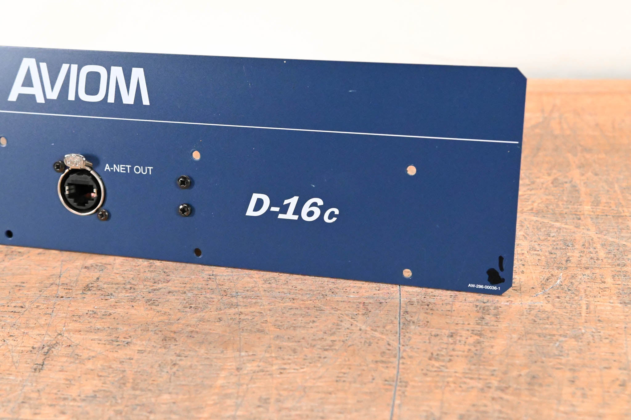 DiGiCo D-16c Aviom A-Net D-Rack Module
