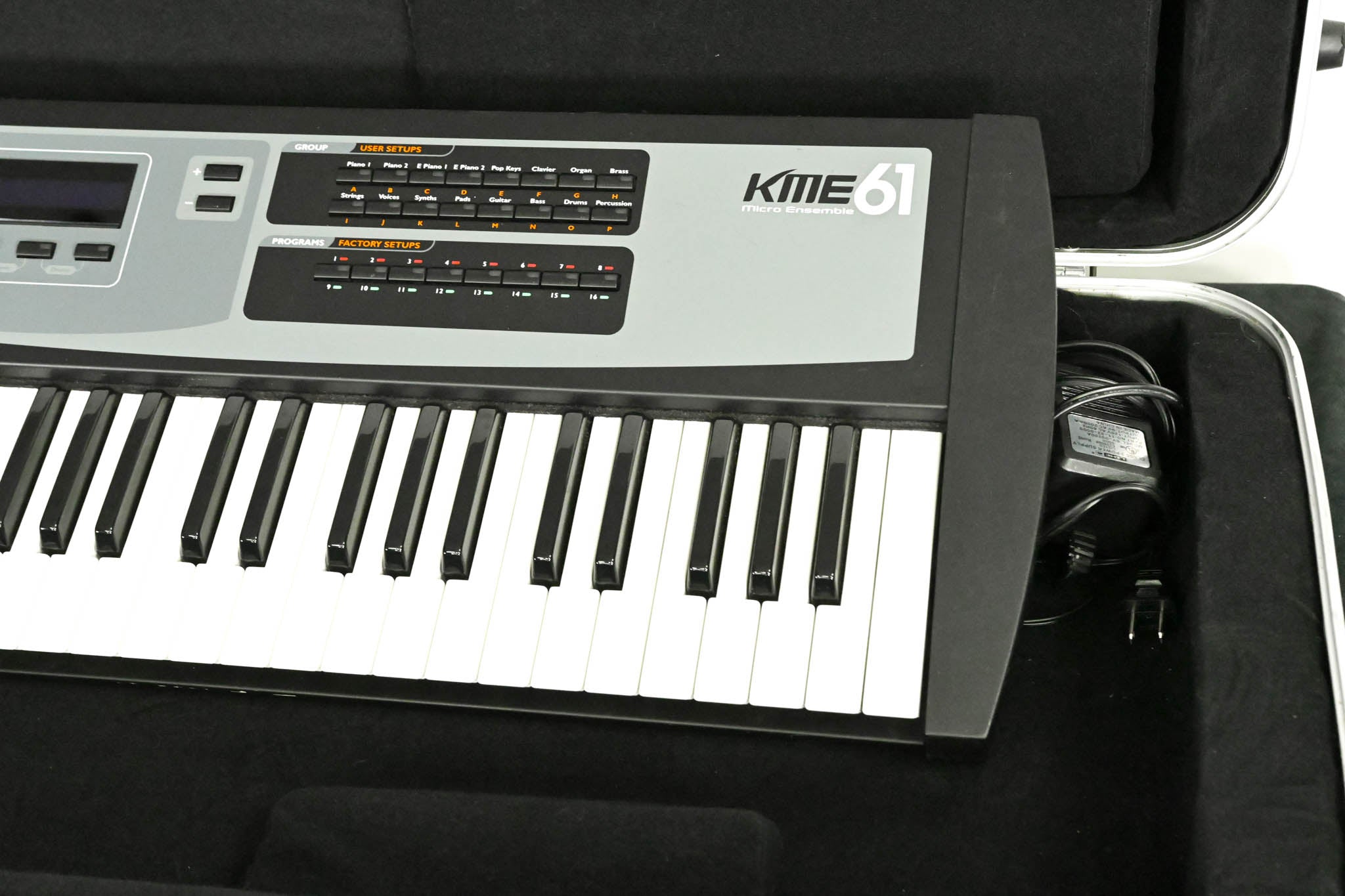 Kurzweil KME61 Micro Ensemble 61-Key Synth Action Keyboard with Case