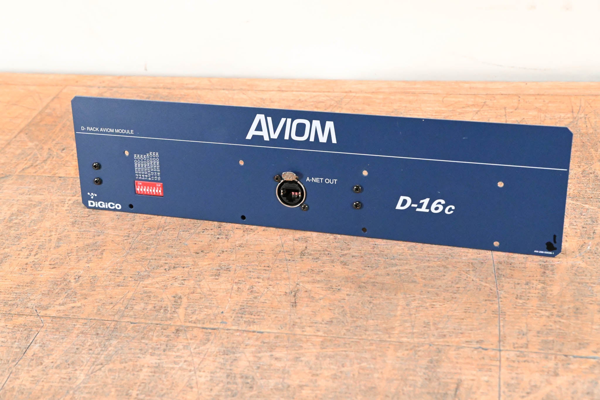 DiGiCo D-16c Aviom A-Net D-Rack Module