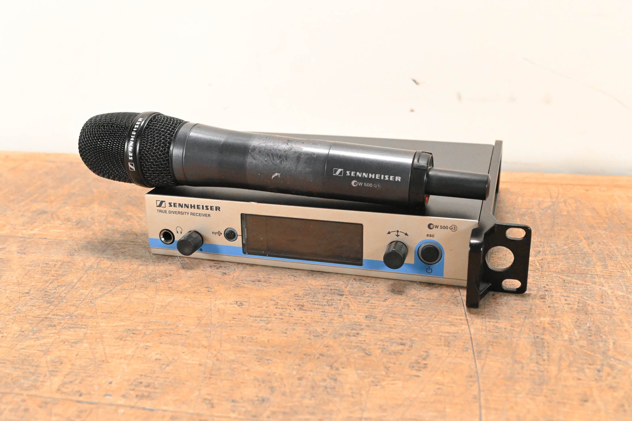 Sennheiser ew 500 G3 Handheld Wireless System - A Range NO POWER SUPPLY