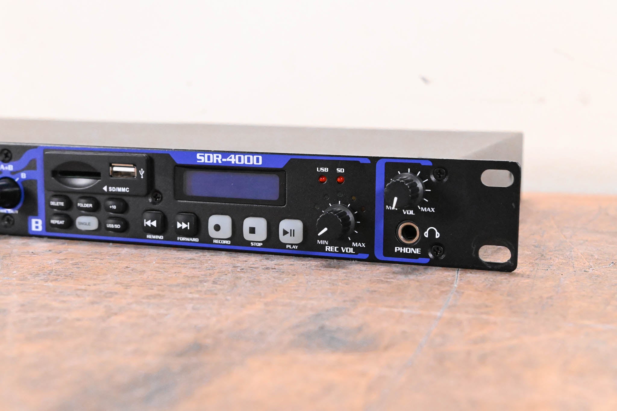 VocoPro SDR-4000 Dual Digital USB/SD Audio Recorder