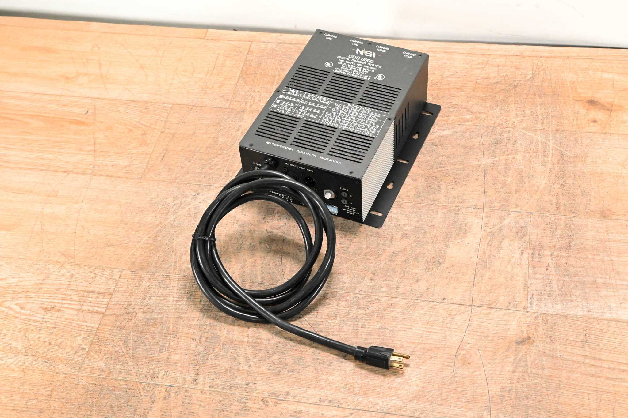 NSI DDS 6000 4-Channel Dimmer Pack