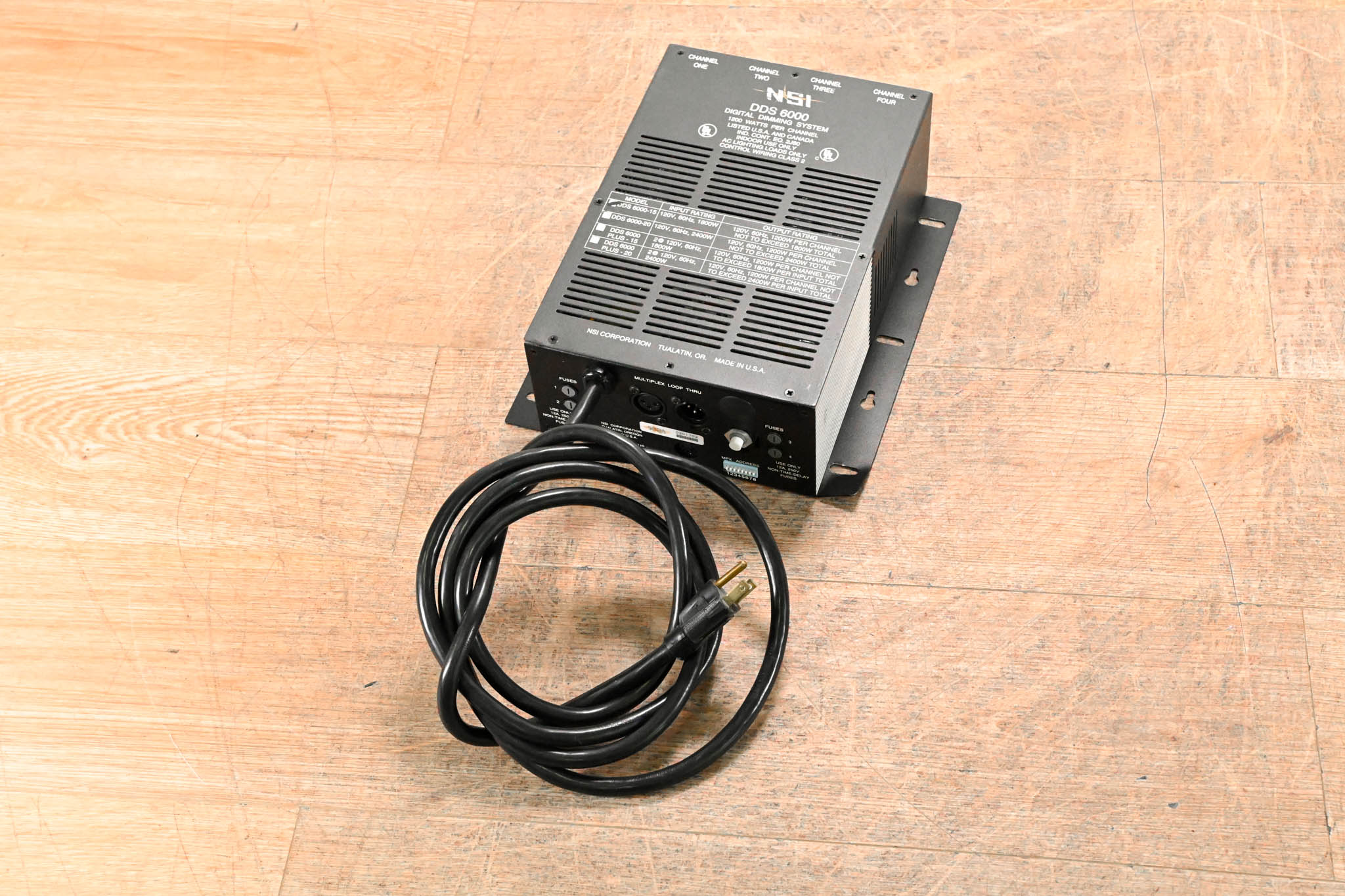 NSI DDS 6000 4-Channel Dimmer Pack