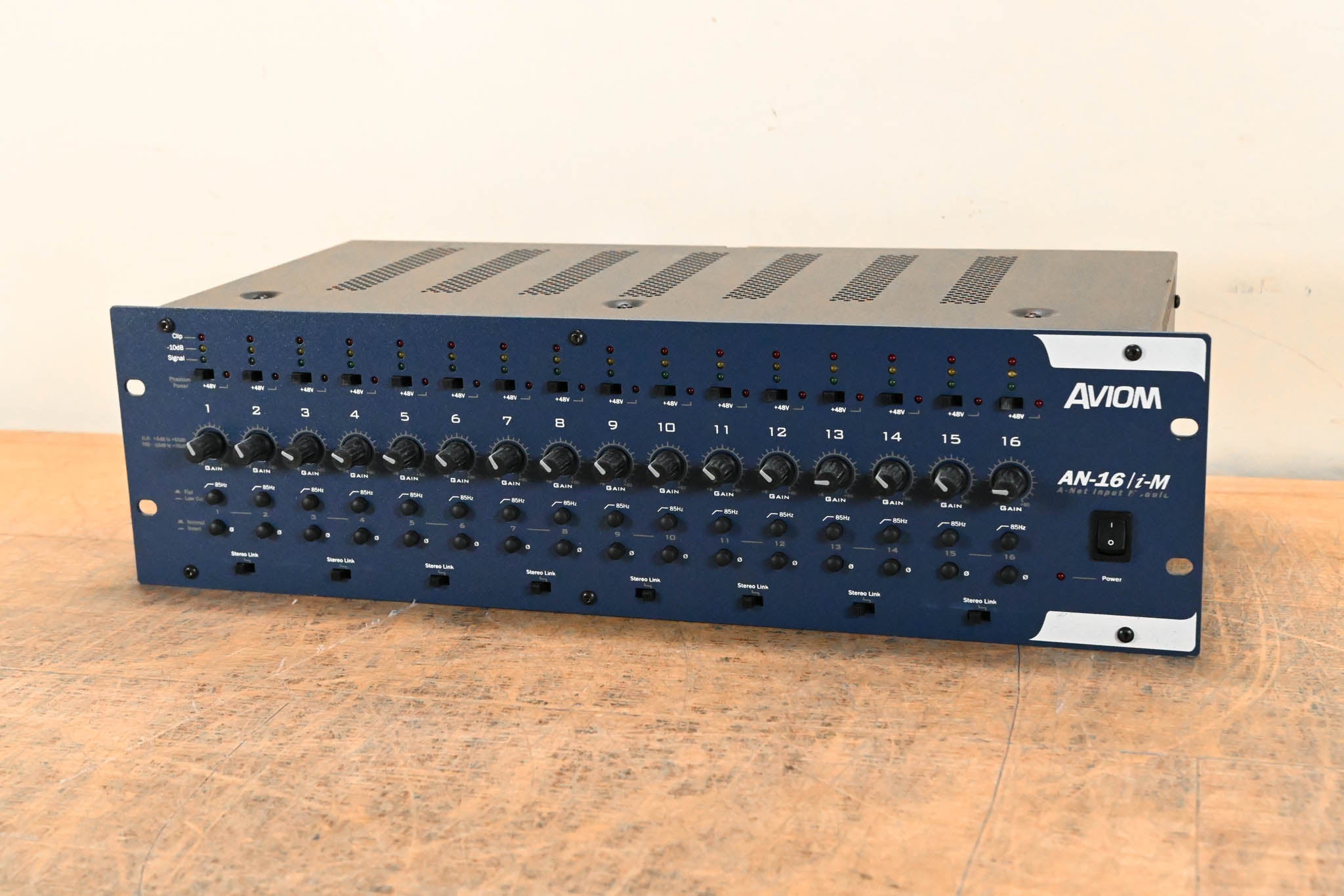 Aviom AN-16/i-M Microphone Input Module