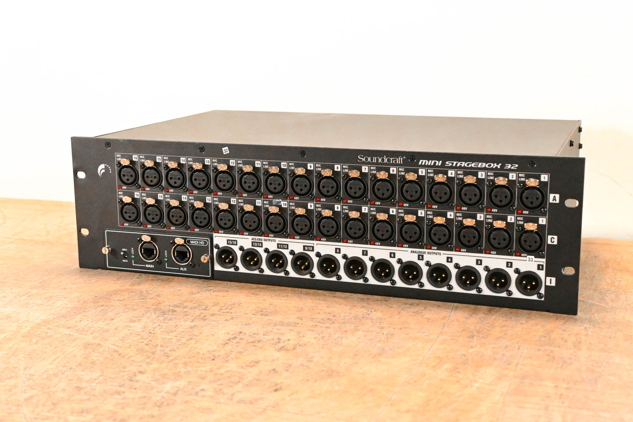 Soundcraft Mini Stagebox 32 Cat 5 32-Ch. Digital Stagebox with MADI Card