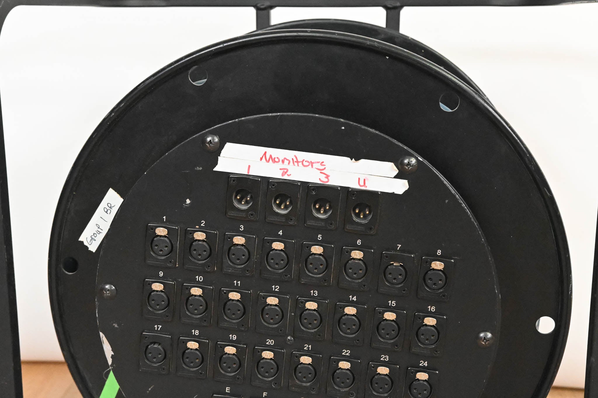 Whirlwind 24x8 Reel Snake with W3IRP Connector - 150 ft