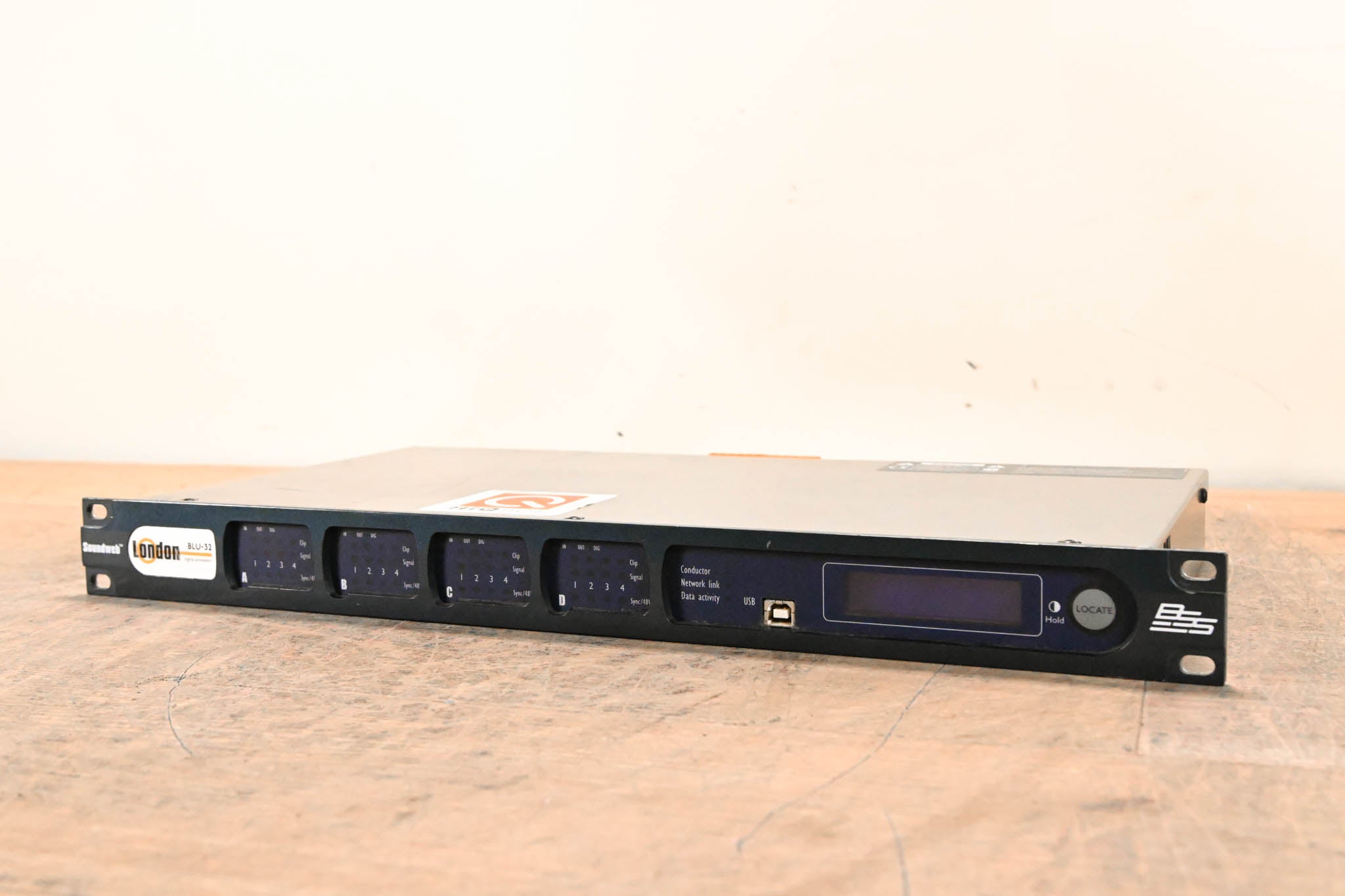 BSS London BLU-32 I/O Expander with CobraNet