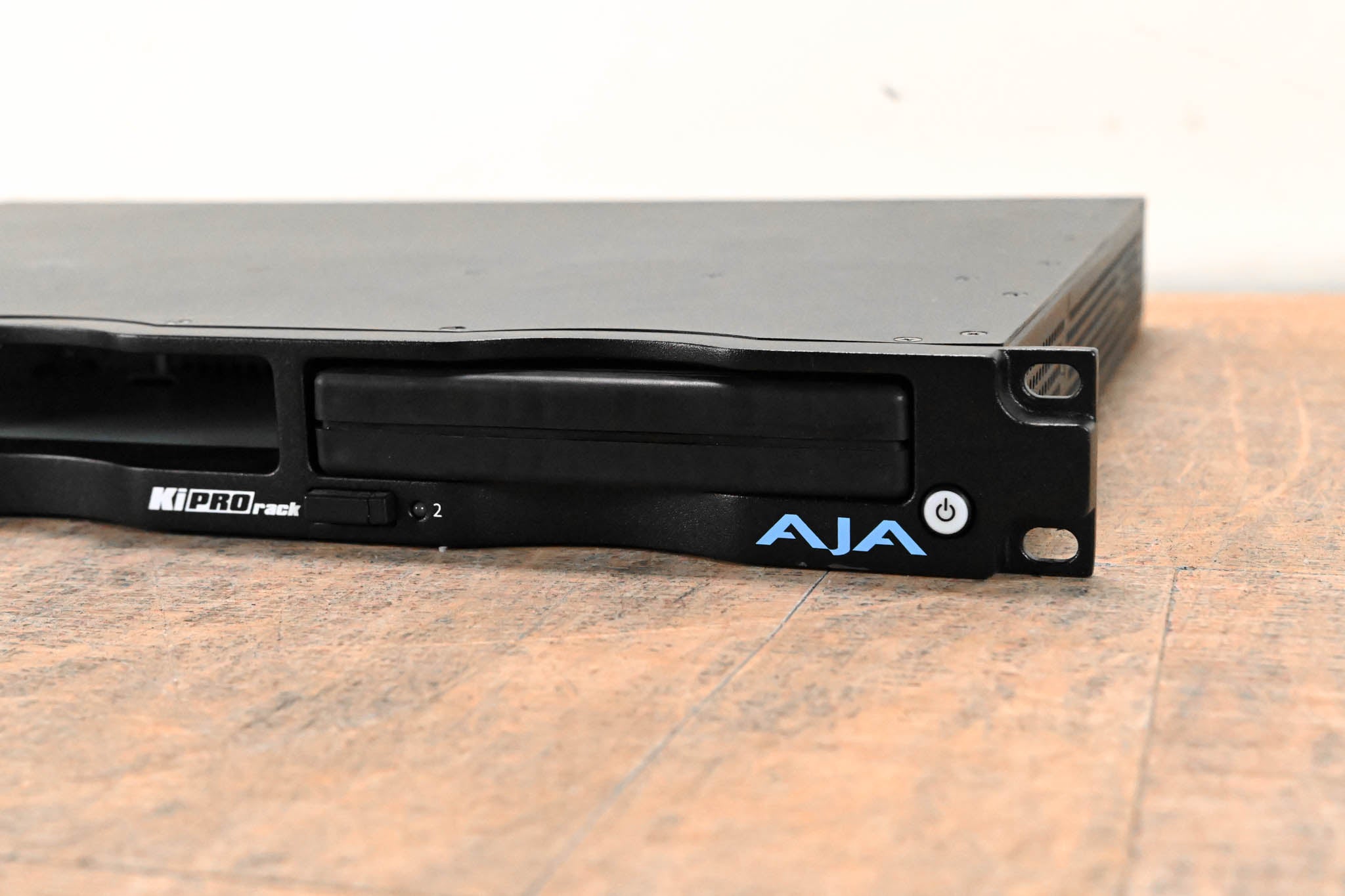 AJA Ki Pro Rack Video Recorder and Player with one 256GB KiStor Module