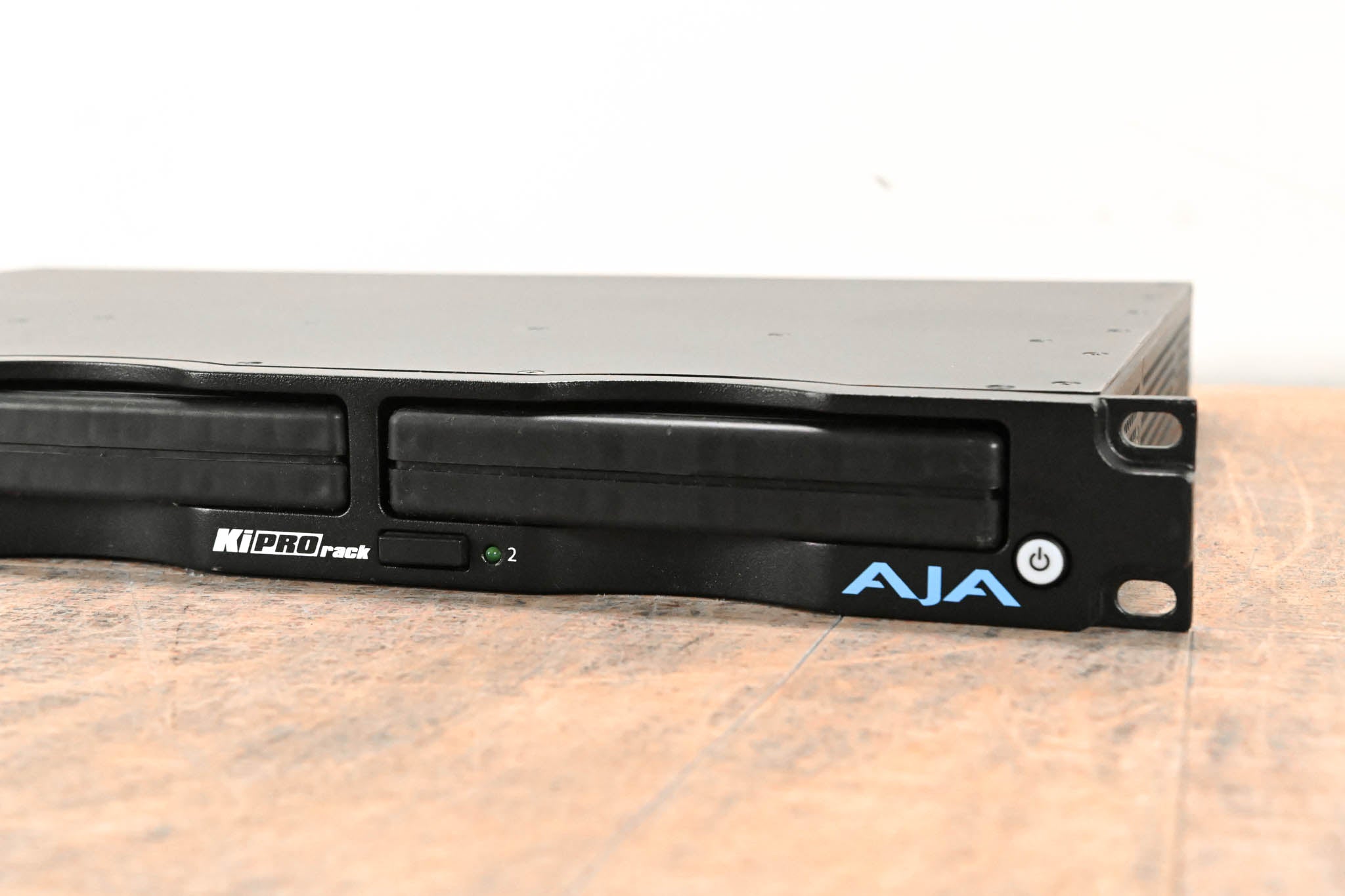 AJA Ki Pro Rack Video Recorder and Player with two 256GB KiStor Modules