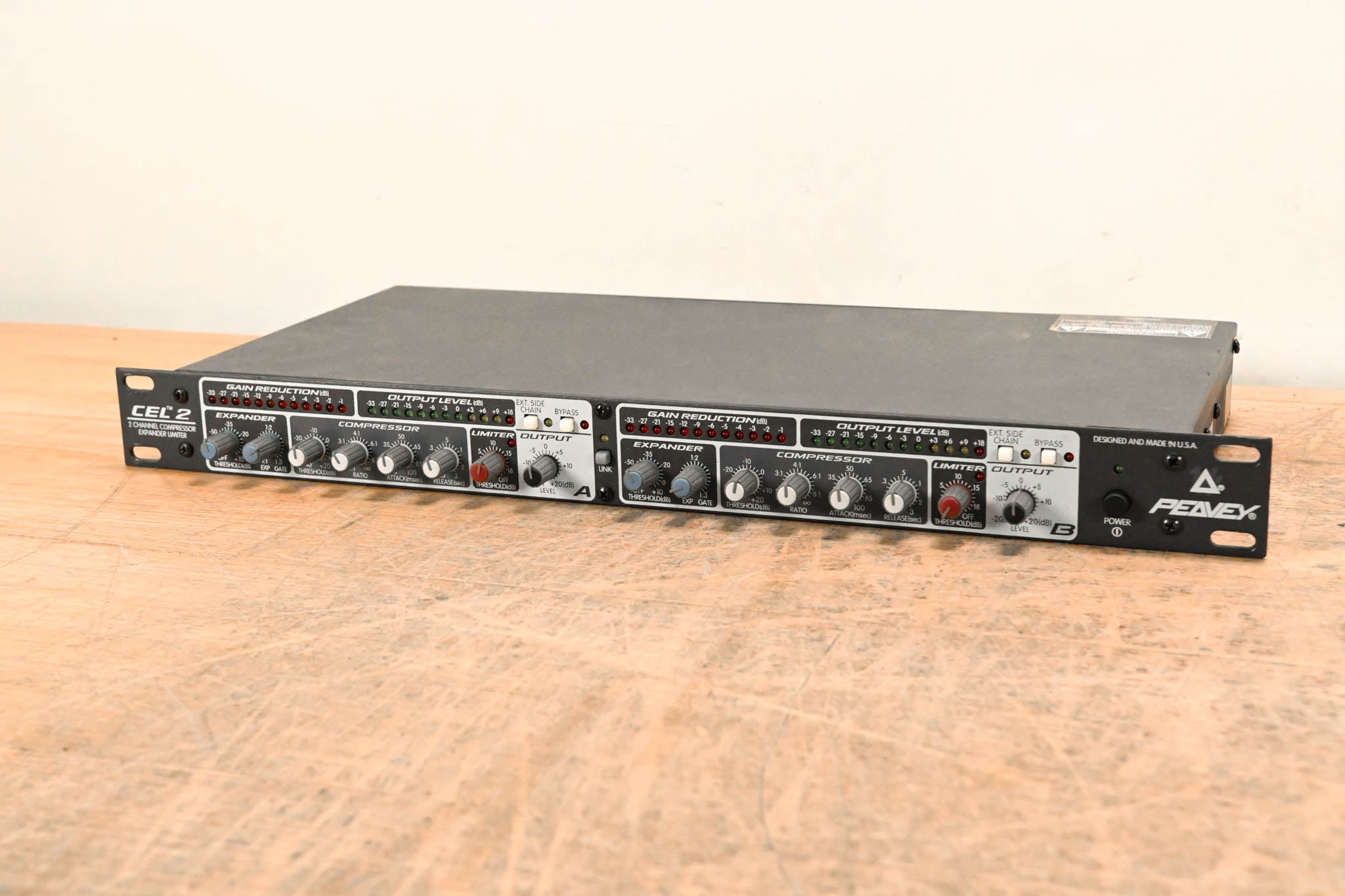 Peavey CEL 2 2-Channel Compressor/Expander/Limiter