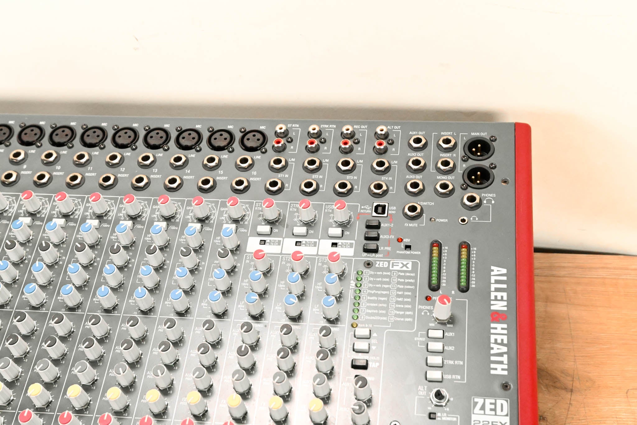 Allen & Heath ZED-22FX 22-Channel Mixer with USB and Effects
