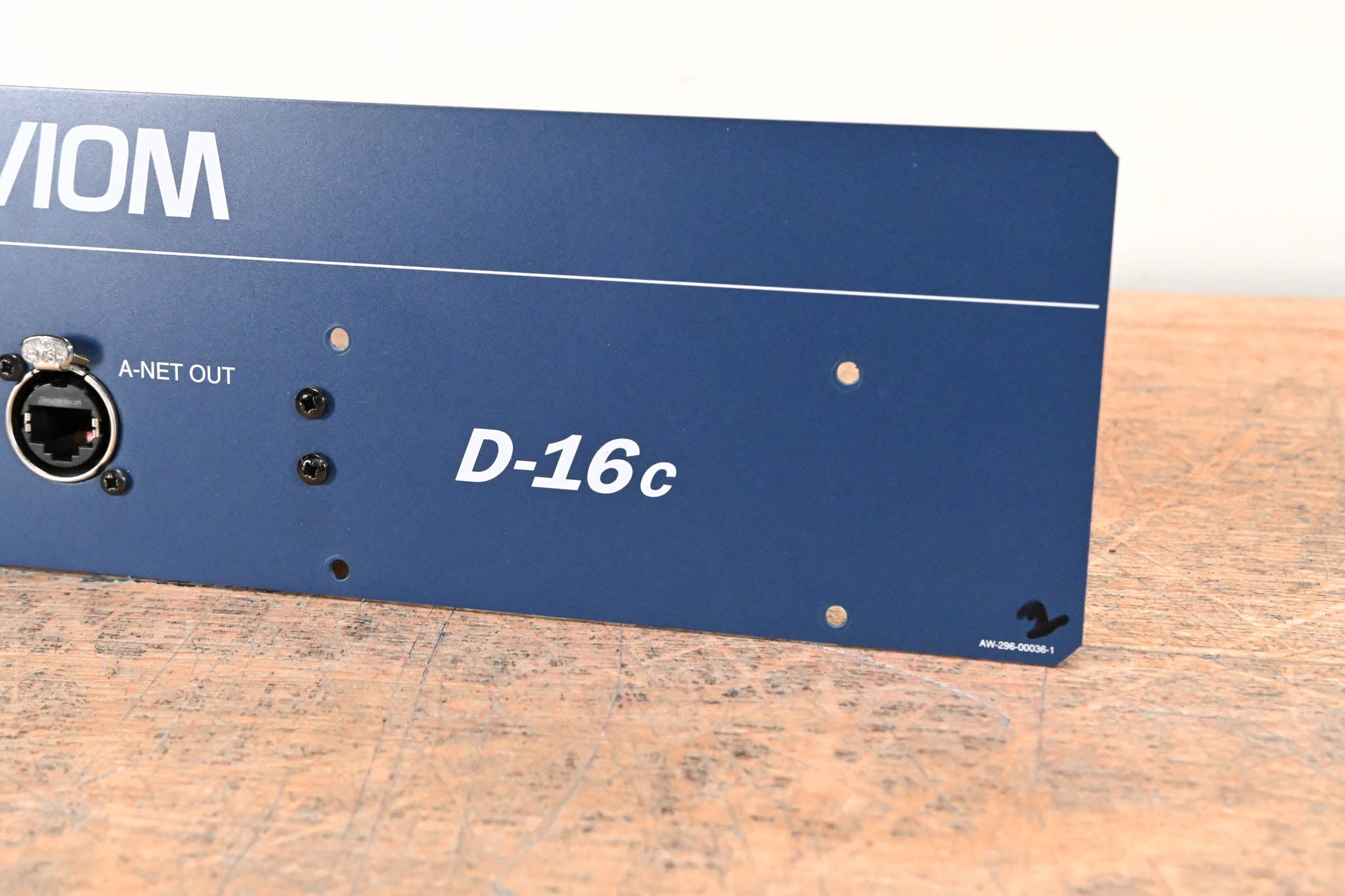 DiGiCo D-16c Aviom A-Net D-Rack Module
