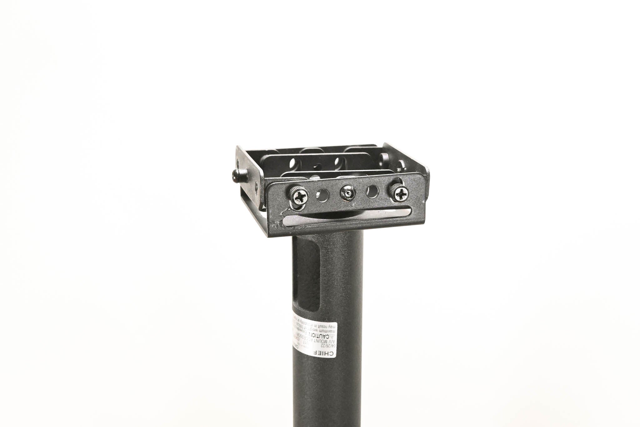 Chief CMS0203 2-3' Adjustable Extension Column with CMA110 Ceiling Plate