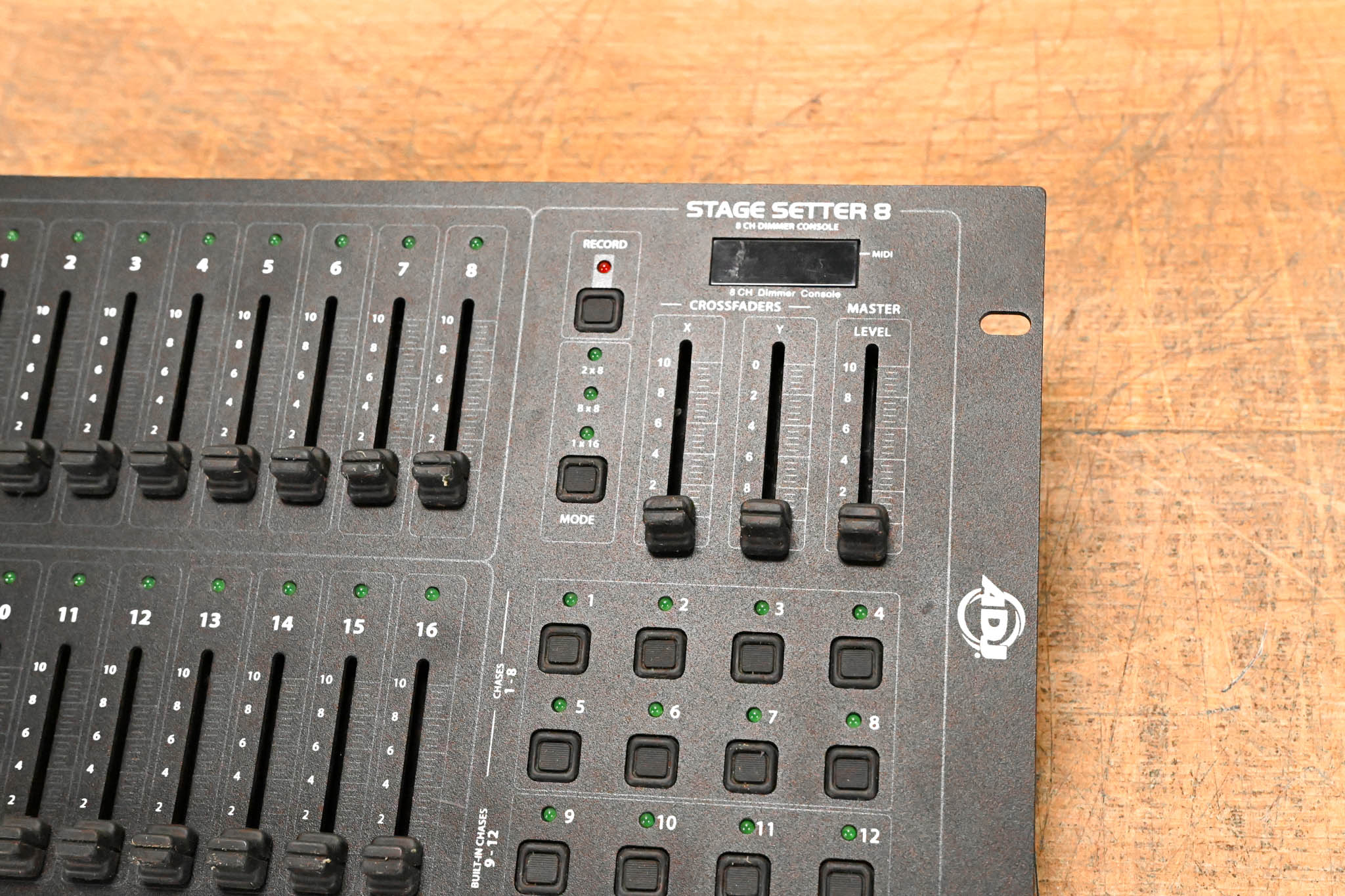 ADJ Stage Setter 8 16-Channel DMX Controller (NO POWER SUPPLY)