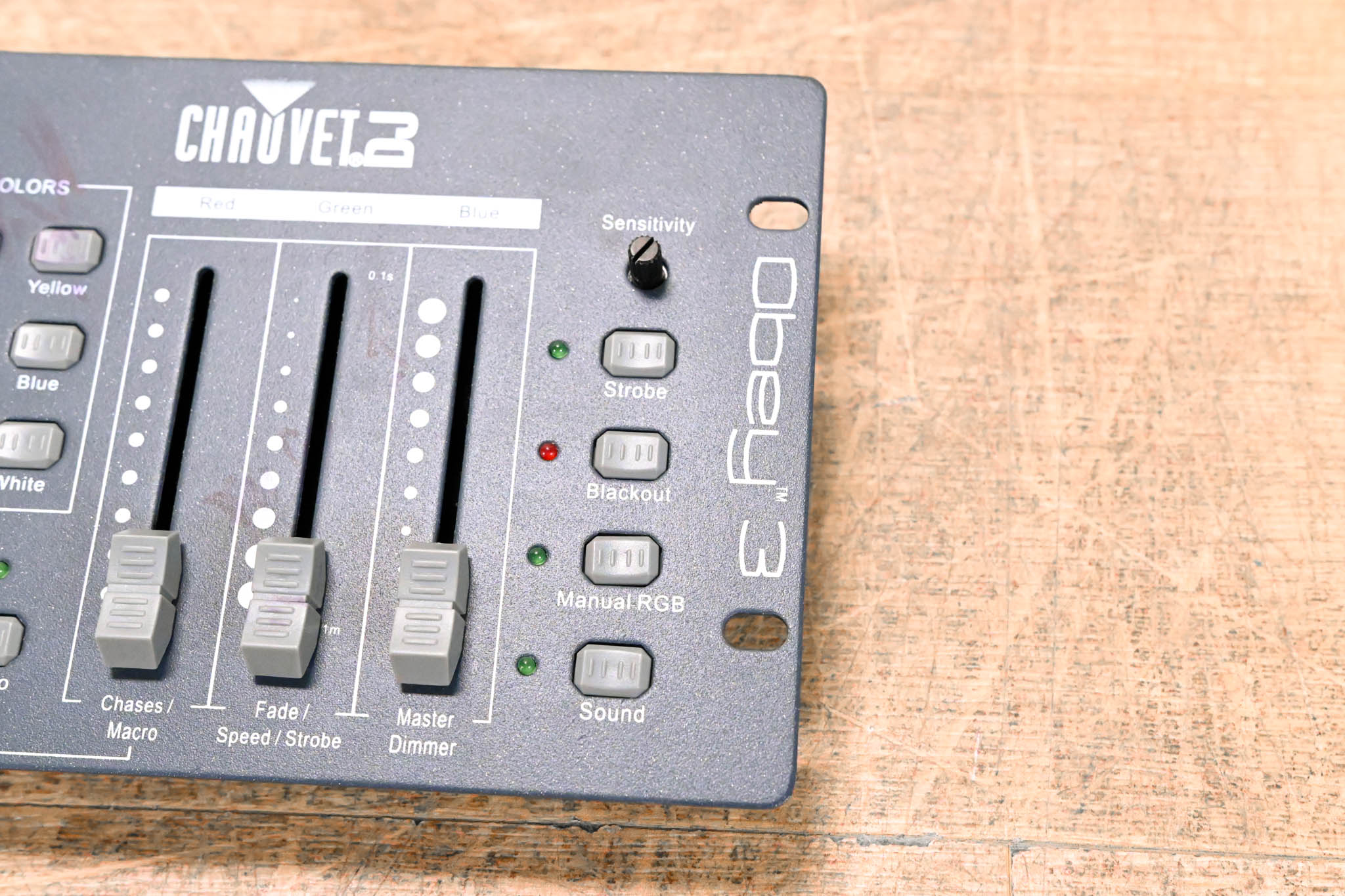 Chauvet Obey 3 3-Channel DMX Lighting Controller (NO POWER SUPPLY)