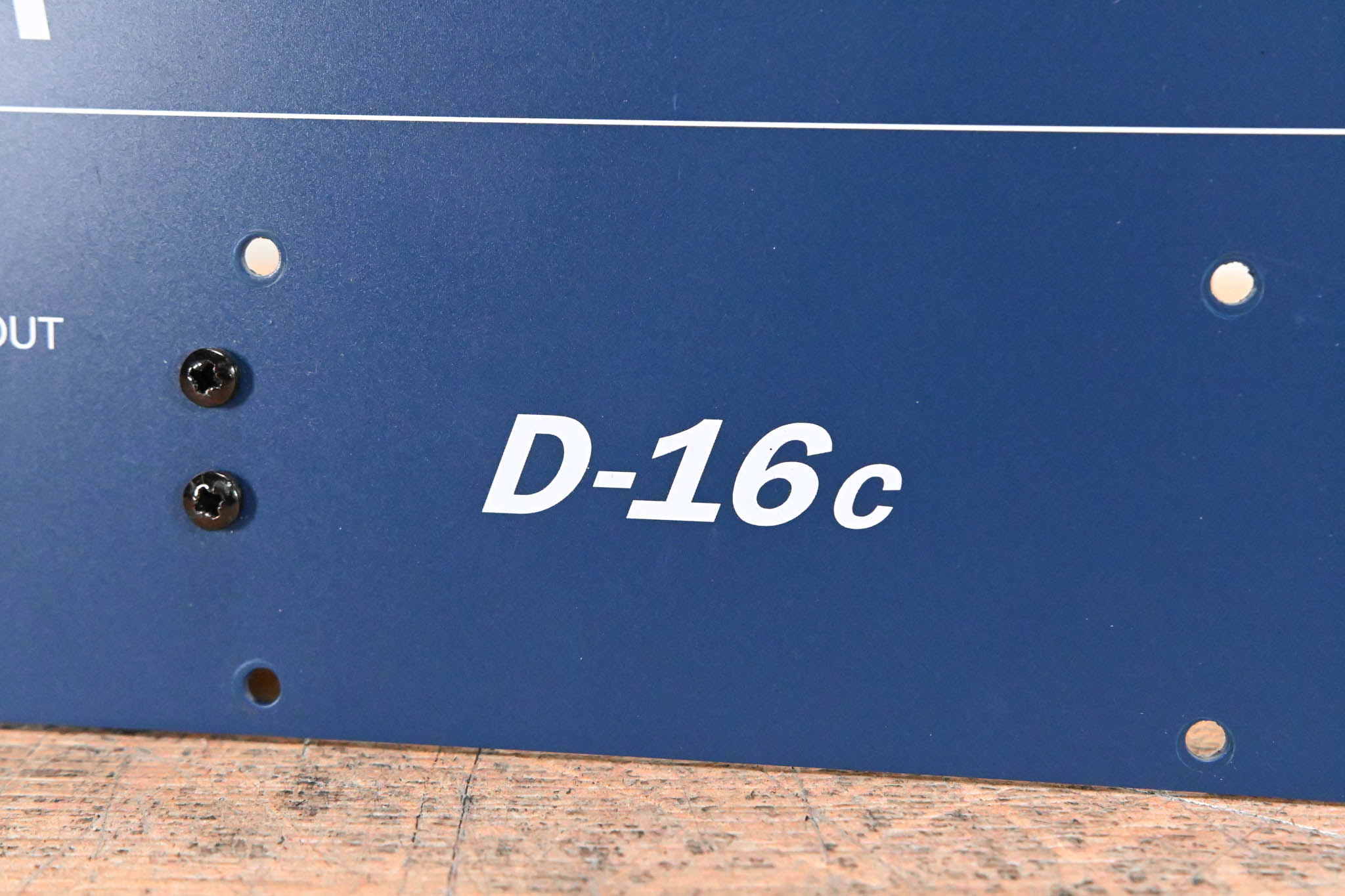 DiGiCo D-16c Aviom A-Net D-Rack Module