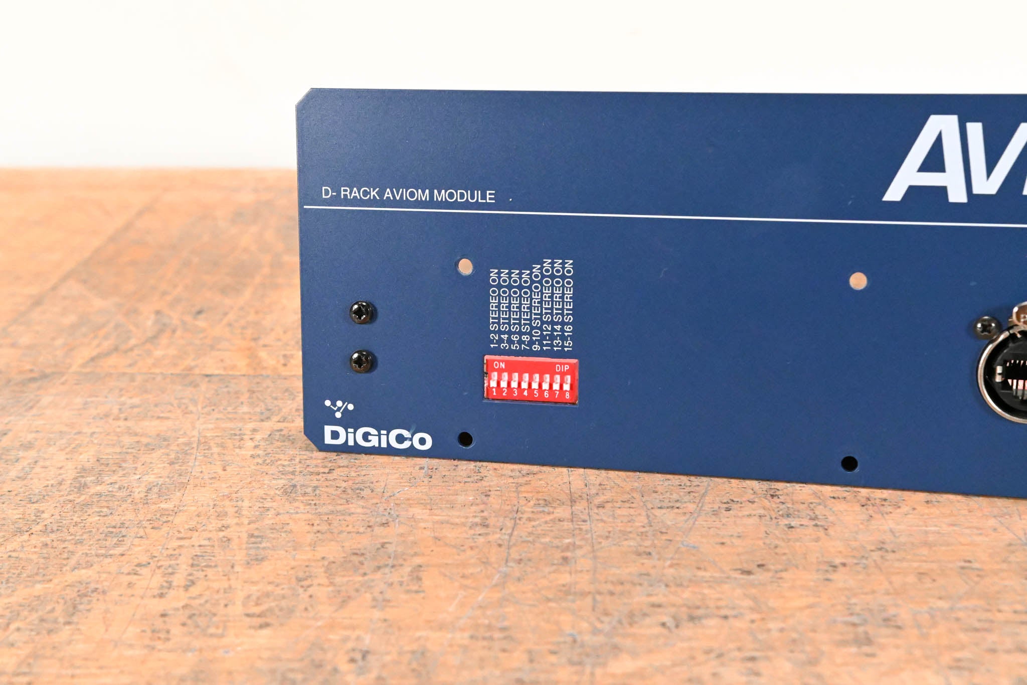 DiGiCo D-16c Aviom A-Net D-Rack Module