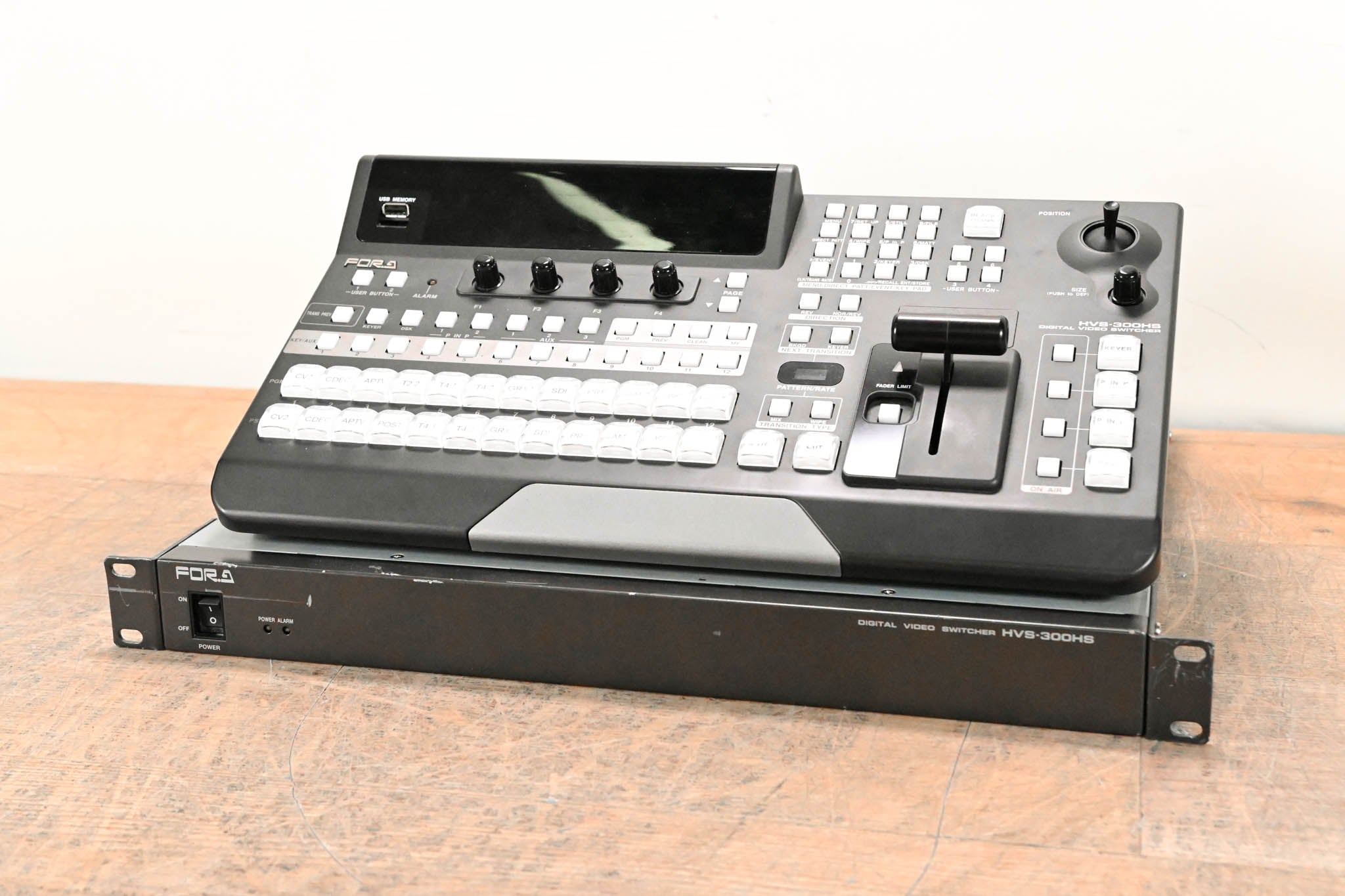 For.A HVS-300HS 1 M/E HANABI HD/SD Portable Digital Video Switcher