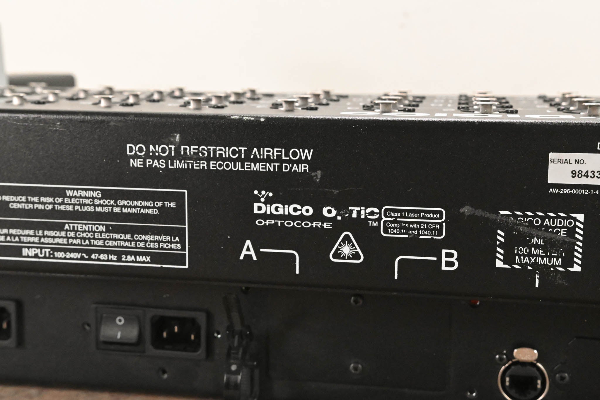 DiGiCo D-Rack 32-in Cat 6 Analog I/O Stage Box