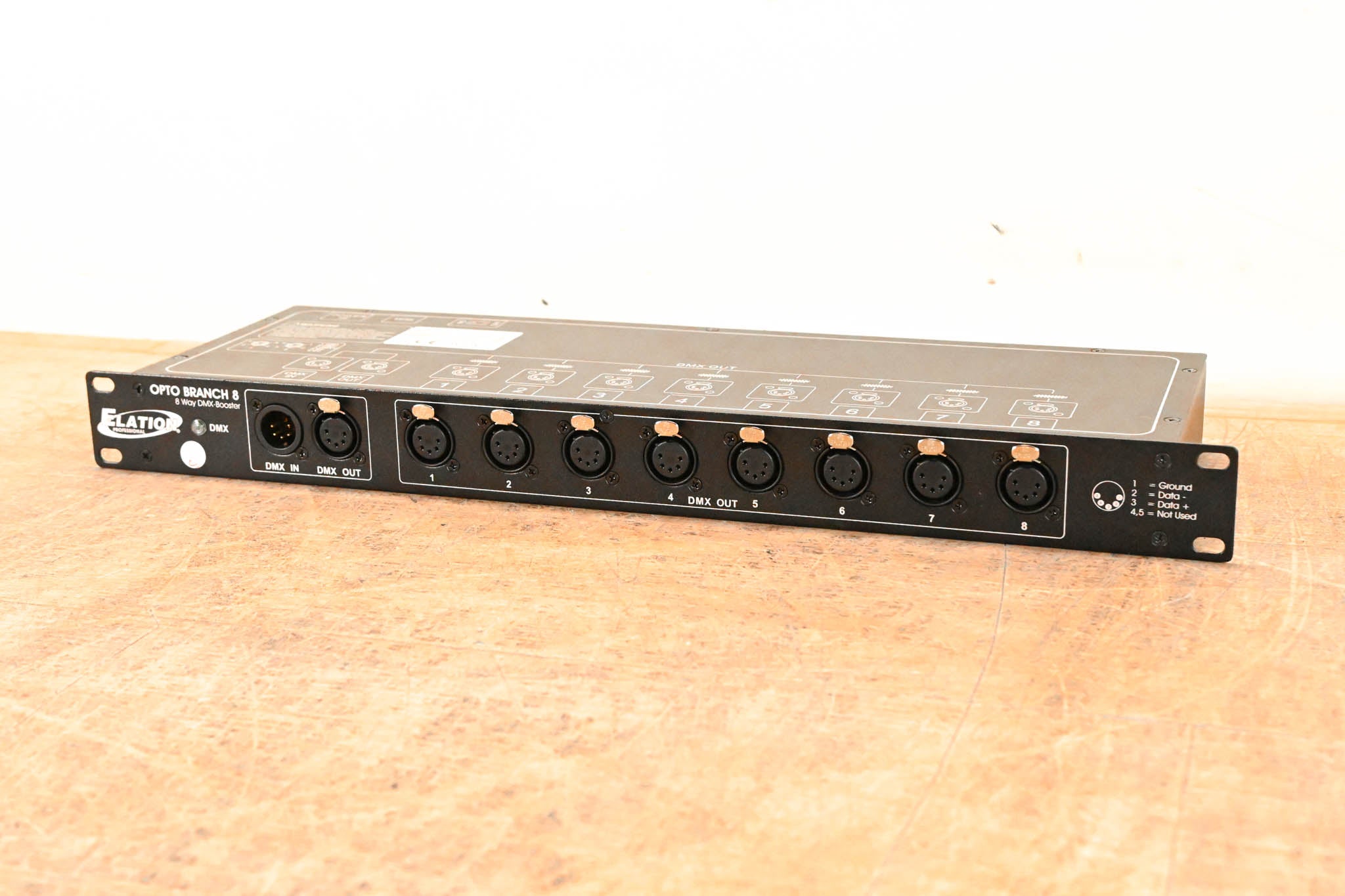 Elation Opto Branch 8 DMX Distributor/Booster (5-Pin)