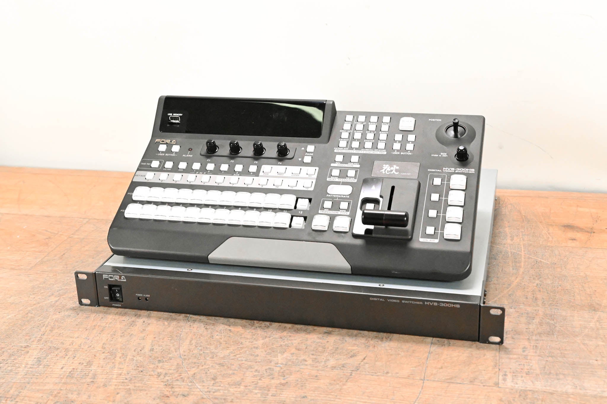 For.A HVS-300HS 1 M/E HANABI HD/SD Portable Digital Video Switcher