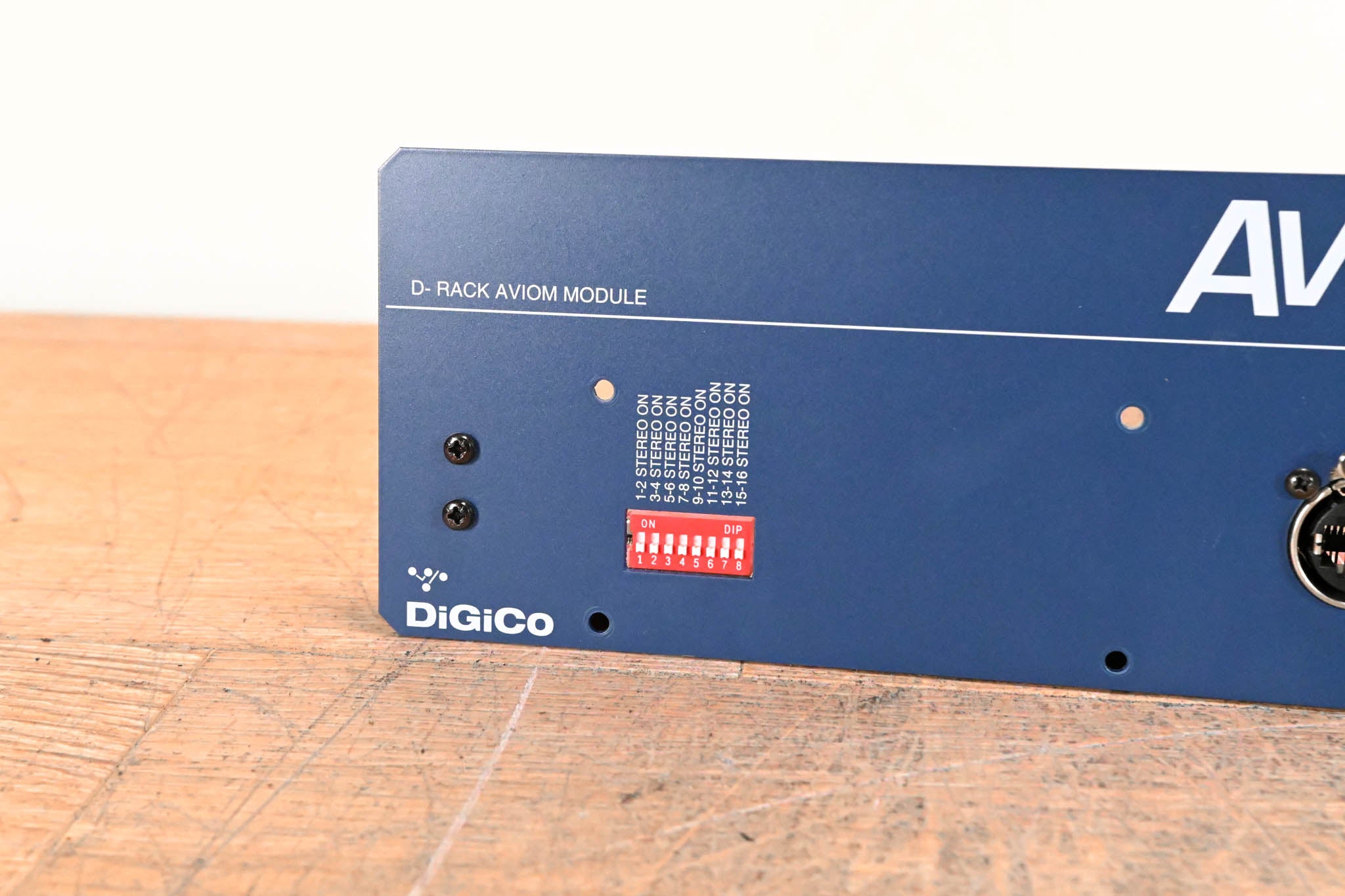 DiGiCo D-16c Aviom A-Net D-Rack Module