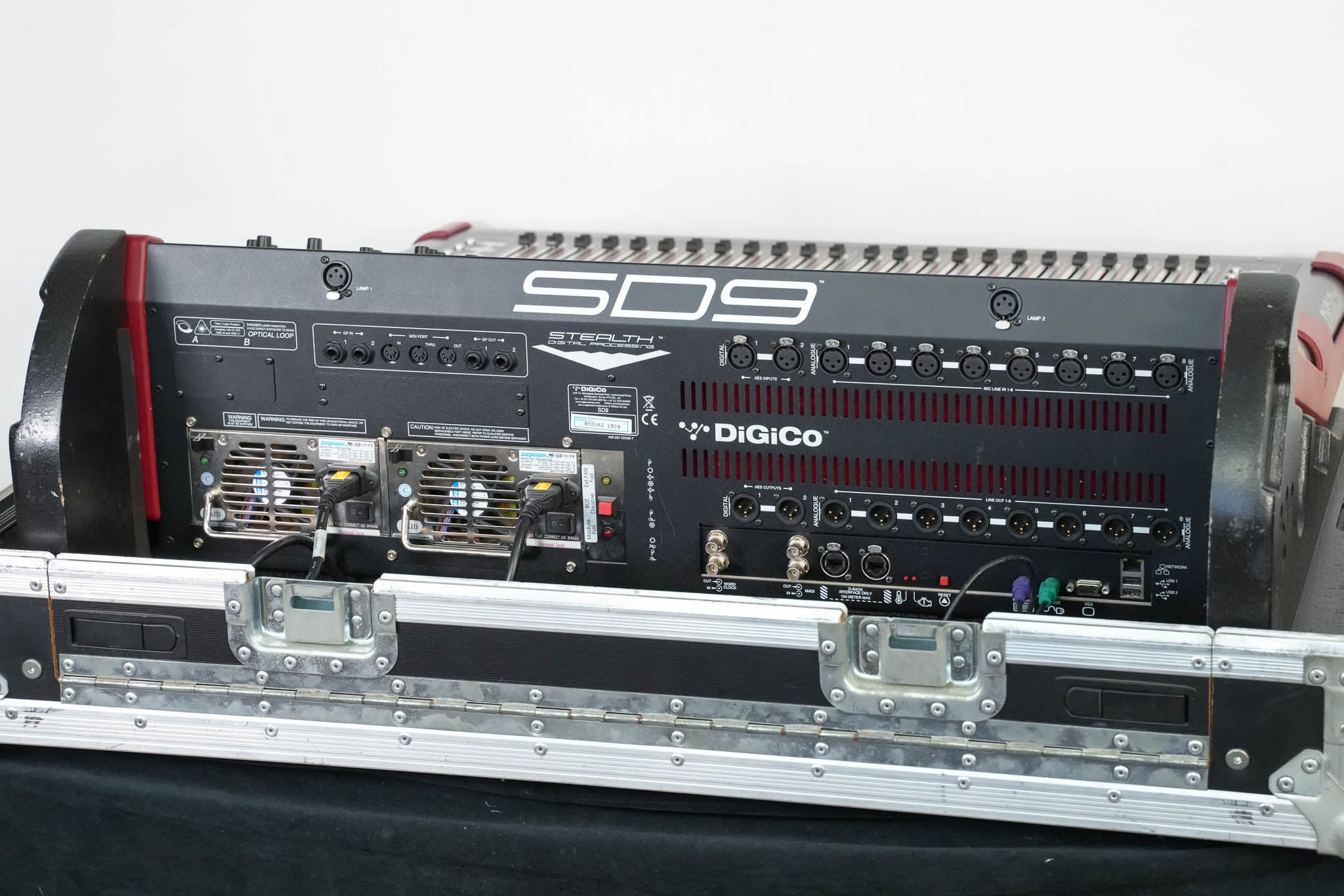 DiGiCo SD9 Digital Mixing Console with Road Case
