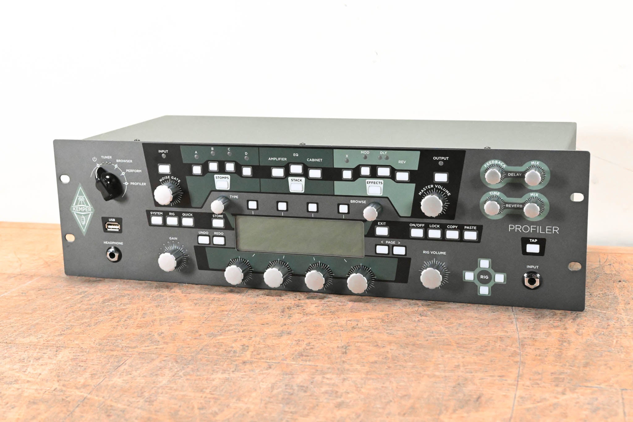 Kemper Profiler Rack Rackmount Profiling Amp Head