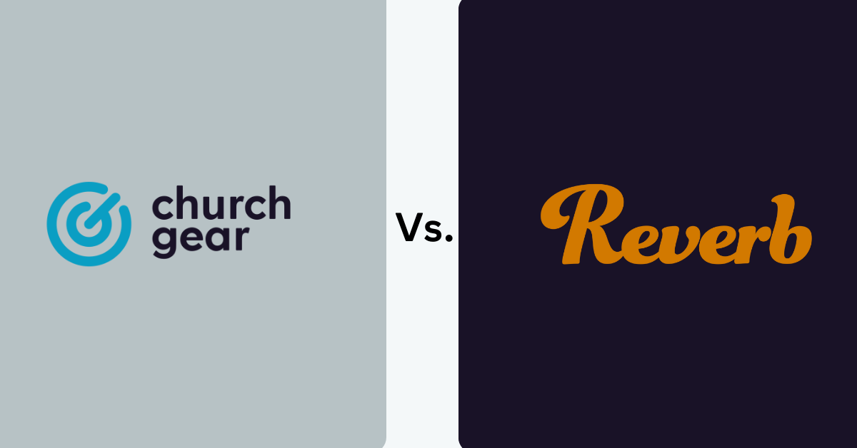 USED PRODUCTION GEAR WEBSITES [CHURCHGEAR VS. REVERB]